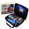 Cool Belle Beyblade Toupies,Toupie Burst Turbo avec Lanceurs, Gyro Pocket Box Pro-Cadeaux pour Enfant Non-Stop Battle Deluxe 