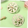 Totority 200 Pièces Top Tops pour Enfants Top Craft pour Enfants Bricolage Gyroscope Top Jouet Artisanat en Bois pour Enfants