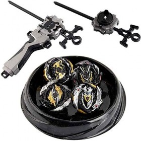 Combats Tops Burst Turbo Arena Set Nouvelle Génération de Toupies Gyroscope Rotation Durable Combiné pour Enfants Cadeau Noi