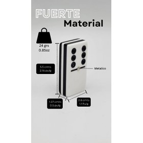 Fullyuse - Ensemble de Dominos de Luxe pour Adultes - Double Six Dominos Professionnels avec étui Semi-Cuir, Pierres acryliqu