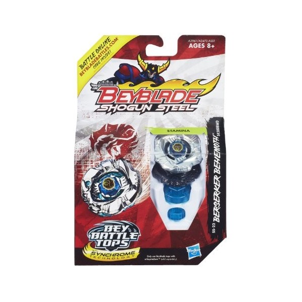 Hasbro – A3961 – Beyblade Shogun Steel – Berserker Behemoth – Toupie de Combat