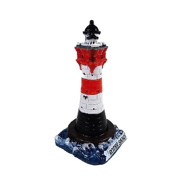 Generisch GCG 6200861 Figurine de phare de sable rouge 10,5 x 6 x 5,5 cm
