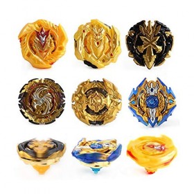 Bayblade Toupies,Toupie Burst Turbo avec Lanceurs, Gyro Pocket Box Pro-Cadeaux pour Enfant Non-Stop Battle Deluxe Hasbro Bayb