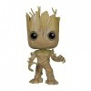 DGTSYAL Groot Figur 15CM Titan Hero Serie Groot Anime PVC Action Figuren Toy Collectible Baby Groot Figur Figuren für Kinder 