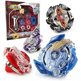 Ensemble de toupie 4D avec Lanceur et Jouets Classiques Arena Metal Battle Fusion pour Enfant Excellent
