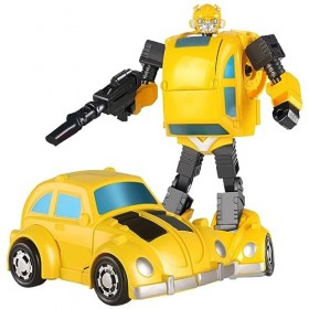 OBLRXM Transformateurs Jouet, Transformers Bumble-Bee Action Figure, Transformers Toys Studio Series Robot Jouet pour Enfant,