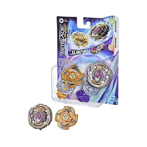 Hasbro Collectibles - Beyblade Ss Wolborg And Hs Dusk Prryzen