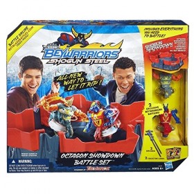 Hasbro All-in-One Octagon Showdown Battle Set with 2 Entrance Ramps by Beyblade