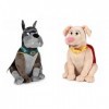 Grandi Giochi DC League of Super Pets Peluche Assortis 15 cm, Couleur, DCP01000