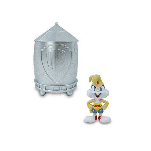 Famosa Capsules Magiques - Warner Bross 100 Anniversaire, Boîte Surprise avec 1 Mini Personnages de Looney Tunes, 12 Figurine