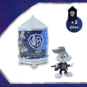 Famosa Capsules Magiques - Warner Bross 100 Anniversaire, Boîte Surprise avec 1 Mini Personnages de Looney Tunes, 12 Figurine