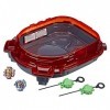 Hasbro Beyblade Burst Turbo Slingshock Rail Rush Battle Bey Stadium Set