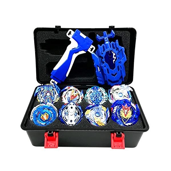 TUANTUAN 1 ensemble de toupie de combat avec gyroscope et boîte de rangement portable pour cadeau danniversaire, jouets pour