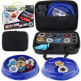 Super Amos 25 pièces Battle Spinner Set 4D Fusion Modèle Master Masters Gyro avec launcheur Étui et Autres Accessoires Jouet 
