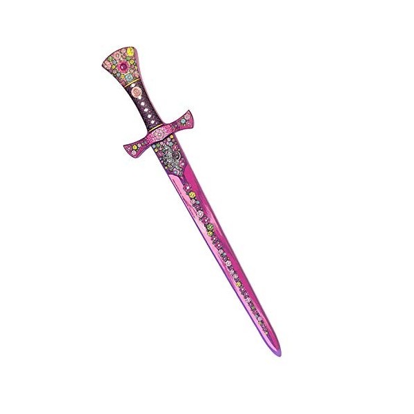 Liontouch - Épée de Princesse Cristal pour Filles | Jouet en Mousse pour Jeu dImitation des Enfants avec Le Thème Médiéval R