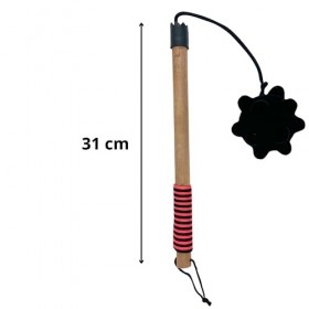 GERILEO Capuche Médiévale et Masse avec Boule avec Pointes en Mousse - Garçons et Filles - Jouet pour Enfants, Accessoires Dé