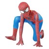 Costume Spiderman Enfant Deguisement Spider Super Héros Masque Spidey Accessoire Cosplay Halloween Carnaval Mardi Gras Cadeau