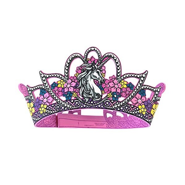 Liontouch - Couronne de Princesse pour Filles | Jouet en Mousse Rose pour Jeu dImitation pour Enfants et Tout-Petits, Thème 