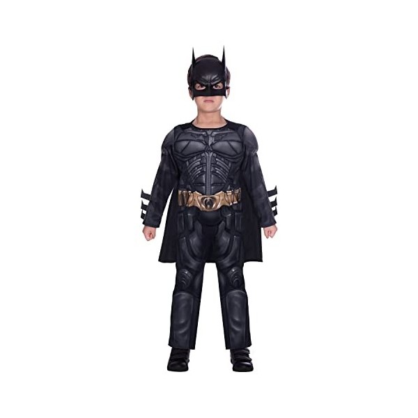 Déguisement de Super-héros pour garçon Dark Knight Batman Déguisements 8-10 Ans 