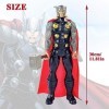 CBOSNF Marvel Studios Avengers Titan Hero Series, Figurine à Collectionner Thor de 30 cm, Jouet pour Enfants à partir de 4 An