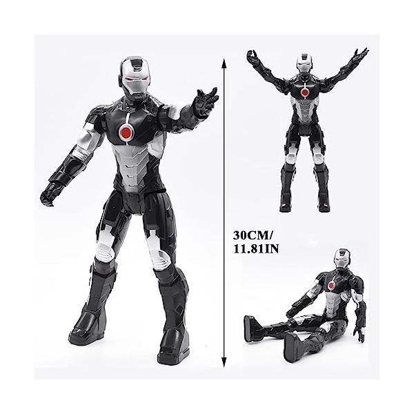 CBOSNF Marvel Studios Avengers Titan Hero Series, Figurine War Machine à Collectionner de 30 cm, Jouet pour Enfants à partir 