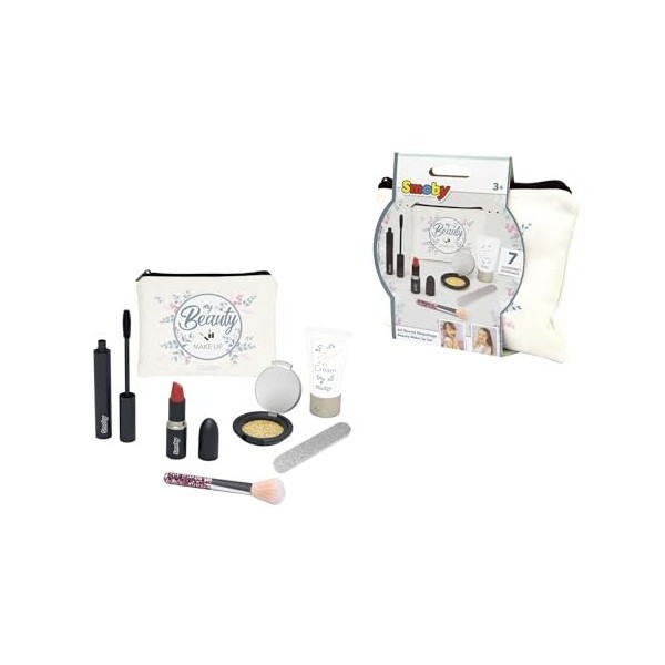 Smoby - My Beauty Make Up Set - Set Beauté - Trousse Maquillage -Dès 3 ans- 6 Accessoires Factices Inclus - 320150WEB