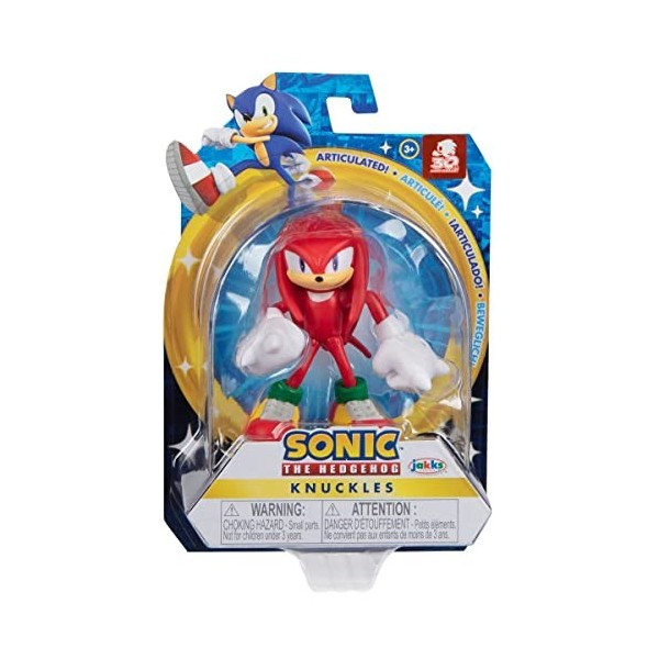 Sonic The Hedgehog - 40371 - Figurine articulée 6 cm - Knuckles