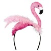 Boland 52565 - Serre-tête flamant rose, coiffe, peluche, tiare, costume, déguisement, fête de thème, carnaval Lot de 2 