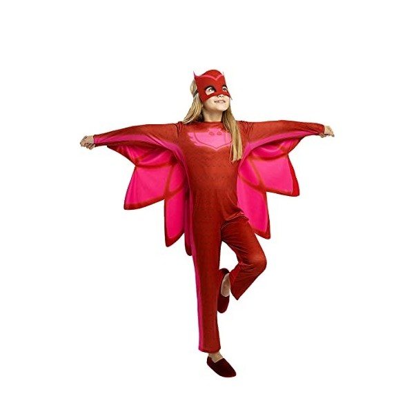 Funidelia | Déguisement Bibou Pyjamasques 100% Officielle pour Fille Taille 7-9 Ans Dessins Animés, Yoyo, Bibou, Gluglu - Cou