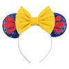 Serre Tête Minnie Mickey Mouse avec Oreilles Anniversaire Bandeaux Déguisement Enfant Cospaly Accessoire Dessin Animé pour Fi