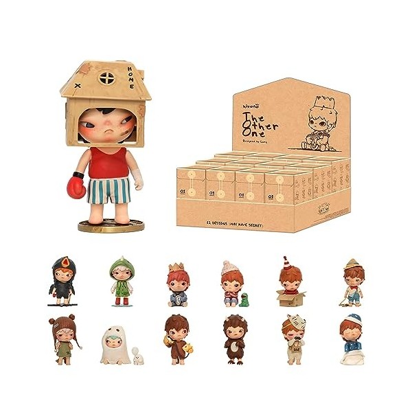 POP MART Hirono City of Mercy Series 1 boîte de 6,3 cm personnage articulé de qualité supérieure cadeaux pour femmes Boîte av