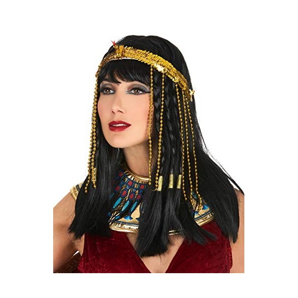 DEGUISE TOI - Bandeau Sequins Serpent égyptien doré Femme - [Bandeau/Serre-tête/Diadème/Couronne/tiares/Voil