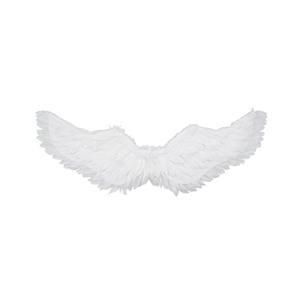 TSSOE Ailes dAnge Oiseau Diable Enfant Déguisement Ange Accessoires Fille Ailes de Fée Démon en Plumes pour Noël Carnaval Ha