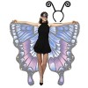 Rosixehird Papillon Adultes,Papillon et Couvre-Visage pour Adultes | Accessoire déguisement pour Femme fée Papillon