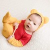 Surakey Accessoires de Photographie de Nouveau-nés Vêtements Jaune Petit Ours Bébé Garçon Costume avec Chapeaux Nouveau-né Te