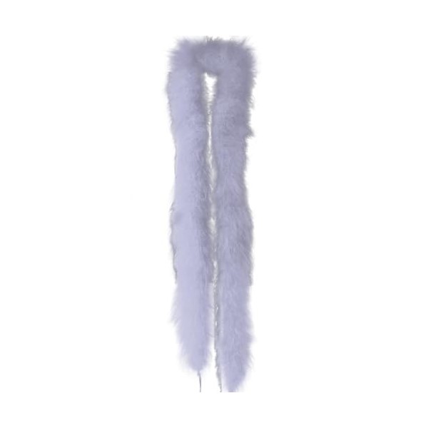 URFEDA Boas de Plumes Moelleuses, 2 m Artisanat de Déguisement Boa de Plumes de Naturel Moelleux Accessoires de Plumes Décora