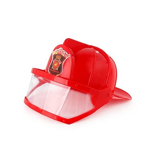 LICHENGTAI Pompier Deguisement Enfant, Jeu de Jouet de Pompier Pompier Costume avec Pompier Jouet Extincteur Jouet Pompier Ac