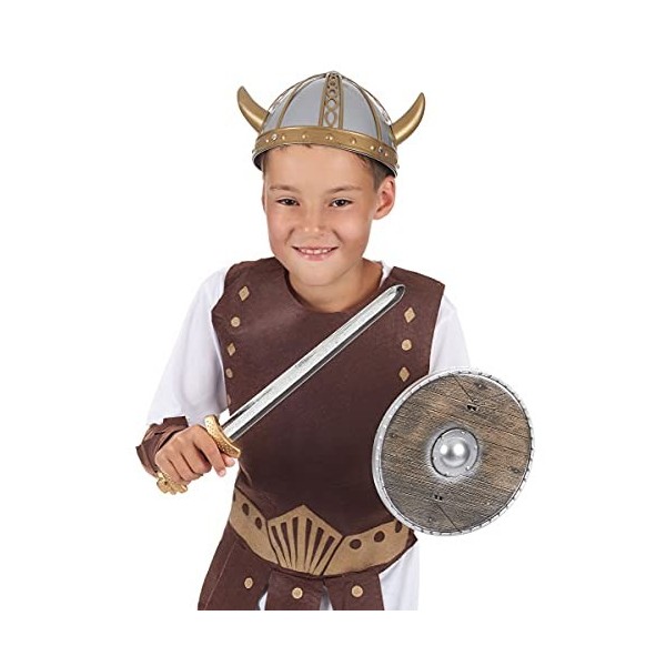 DEGUISE TOI - Set Viking Enfant en Plastique - [Kits Accessoires]