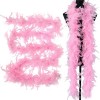 Déguisement boa en plumes, boa en plumes multicolore, boa en plumes pour femme, accessoires de fête, écharpe en plumes, acces