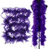 Déguisement boa en plumes, boa en plumes multicolore, boa en plumes pour femme, accessoires de fête, écharpe en plumes, acces