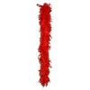 Boland 52613 Boa Plume Accessoires Rouge Écharpe 20 ans The great Gatsby Motto Party Carnaval