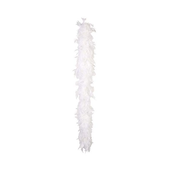 Boland 52613 Boa Plume Accessoires Rouge Écharpe 20 ans The great Gatsby Motto Party Carnaval