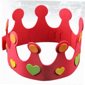 Toyvian Casque Accessoires De Bal Diadème De Bal Mini Bandeau Arc-En-Ciel Bandeau DAnniversaire Accessoire De Jeu De Rôle Ch