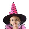 Wukesify sorcière pour Filles | Accessoires Conte fées dhalloween Déguisement sorcière Fantaisie - Balai Chapeau sorcière Ma