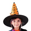 Wukesify sorcière pour Filles | Accessoires Conte fées dhalloween Déguisement sorcière Fantaisie - Balai Chapeau sorcière Ma