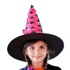 Rosixehird sorcière pour Filles - Accessoires Conte fées dhalloween Déguisement sorcière Fantaisie,Sorcier Cosplay Chapeau s