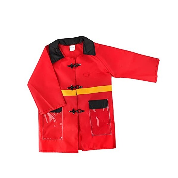 Pompier Deguisement Enfant, Costume de Pompier pour Enfants, Jouet Pompier Accessoires Costume de Combat de Pompiers Jeu de R