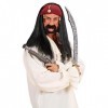 NET TOYS Épée Arabe Pirate Cimeterre 46 cm Orient Sabre Épée de Pirate Sheikh Arme Guerrier Déguisement Accessoire