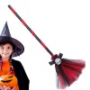 ereqeip Balai de Costume de sorcière dhalloween, Déguisement de sorcière de Conte de fées pour Filles, Accessoires de sorciè