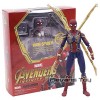 Jouet pour enfant Marvel Avengers Infinity War Statue Spiderman de fer daraignée PVC Figurine Modèle de collection Superhero